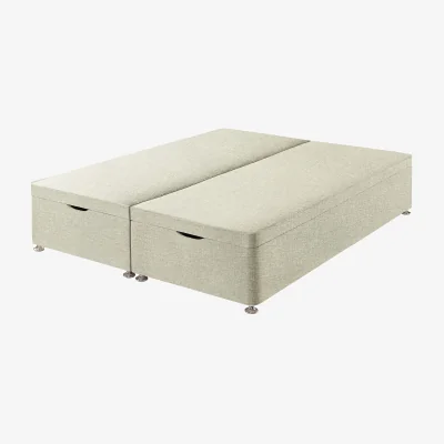 Feather & Black Harrison Spinks Classic Ottoman Divan Base, Double - Rustika Marble