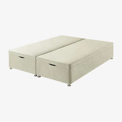 Feather & Black Harrison Spinks Classic Ottoman Divan Base, Super King - Rustika Marble