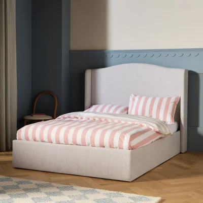 Habitat Habitat Keswick Small Double End Lift Ottoman Bed - Cream