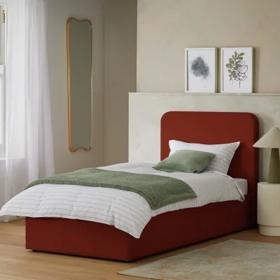 Habitat Habitat Chadwell Single End Lift Ottoman Bed - Rust
