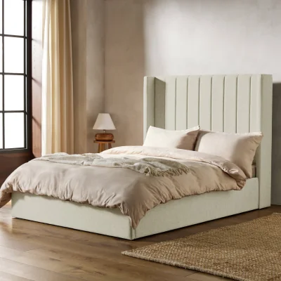 Habitat Habitat Kempley Kingsize End Lift Ottoman Bed - Cream
