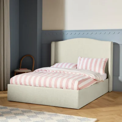 Habitat Habitat Keswick Double End Lift Ottoman Bed - Cream