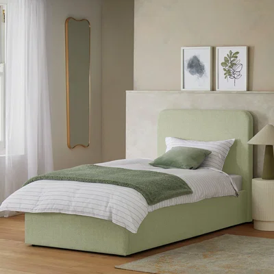 Habitat Habitat Chadwell Single End Lift Ottoman Bed - Sage