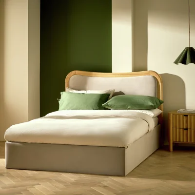 Habitat Habitat Farrah End Lift Double Ottoman Bed - Natural