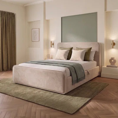 Habitat Habitat Ruxley Side Lift Double Ottoman Bed - Cream