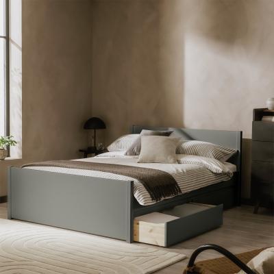 Habitat Habitat Jenson Small Double 2 Drawer Storage Bed Frame- Grey