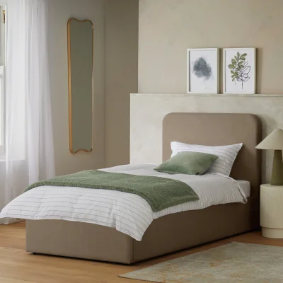 Habitat Habitat Chadwell Single End Lift Ottoman Bed - Taupe
