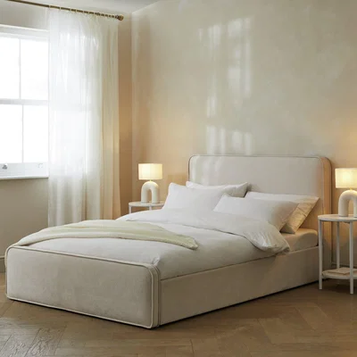 Habitat Habitat Ruxley Superking End Drawer Storage Bed - Natural