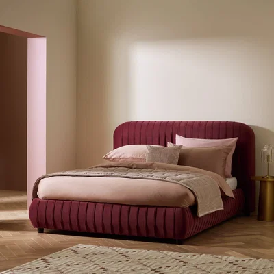 Habitat Habitat Beatrix Double End Lift Ottoman Bed - Dark Red