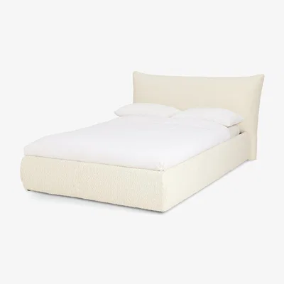 Habitat Habitat Marshmallow Kingsize End Lift Ottoman Bed - White