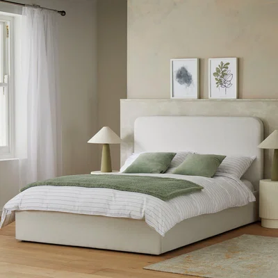 Habitat Habitat Chadwell Double End Lift Ottoman Bed - Natural