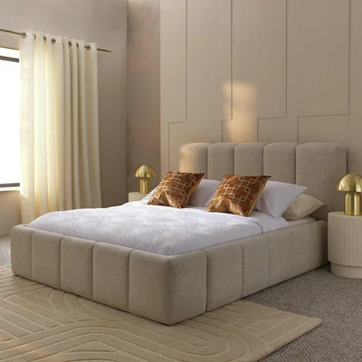 Habitat Habitat Malone Double End Lift Ottoman Bed - Cream