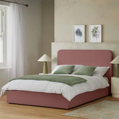 Habitat Habitat Chadwell Double End Lift Ottoman Bed - Pink