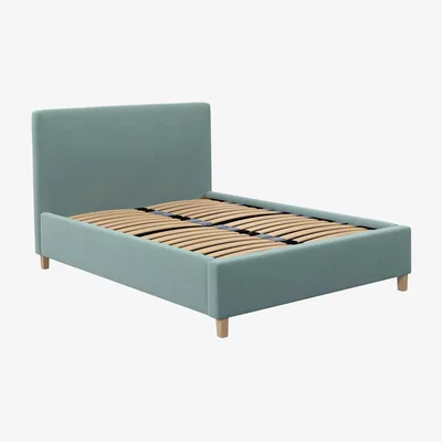 John Lewis John Lewis Emily Raised Ottoman Storage Bed Frame, Double
