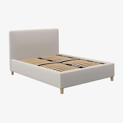 John Lewis John Lewis Emily Raised Ottoman Storage Bed Frame, Double