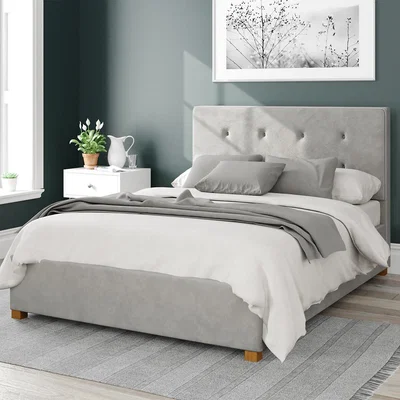 La Redoute Presley Velvet Storage Ottoman Bed