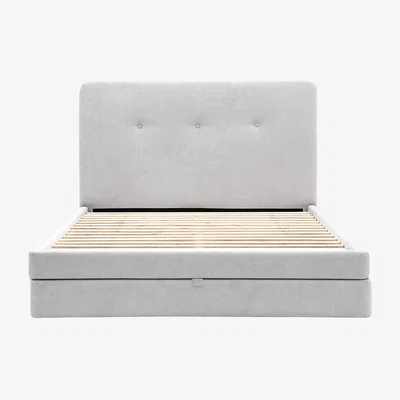 La Redoute Pizona Soft Weave Buttoned Storage Bed with Large End Drawer