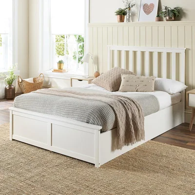 La Redoute Wooden Shaker Storage Ottoman Bed