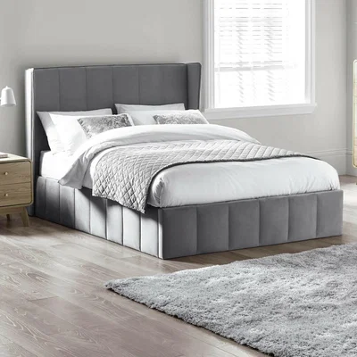 La Redoute Kara Velvet Upholstered Ottoman Storage Bed