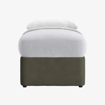 Loaf Bottoms Up Ottoman Bed, Single (Woody Walk Clever Cotton)