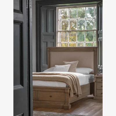 Marks & Spencer Gallery Direct Vancouver 2 Drawer 5' Storage Bed Natural