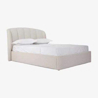 Marks & Spencer M&S Cassis Upholstered Ottoman Bed - 4FT6 - Cream Mix, Cream Mix