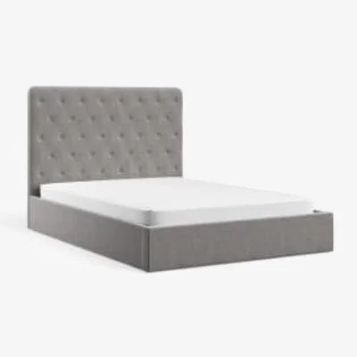 Marks & Spencer M&S  Amelie Ottoman Bed - 4FT6 - Pearl Grey, Pearl Grey