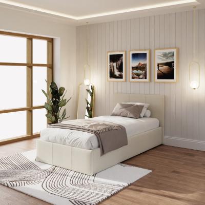 The Range End Lift Ottoman Bed - Natural / Single