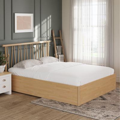The Range Fusum Spindle Ottoman Bed - Oak
