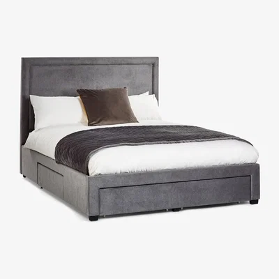 The Range Mayfair 4 Drawer Storage Bed - Grey