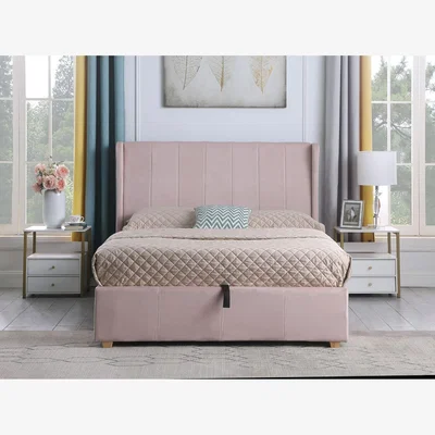 The Range Amelia Plus 4'6" Storage Bed - Pink