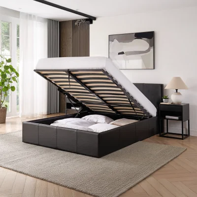 The Range LUNA Double Ottoman Storage Bed