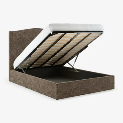 The Range Lorenzo Kingsize Ottoman Bed Frame  - Expresso