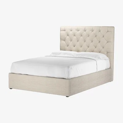 Sofa.com Rosalie 130cm Double Ottoman Bed in Jasmine Silky Jacquard Weave