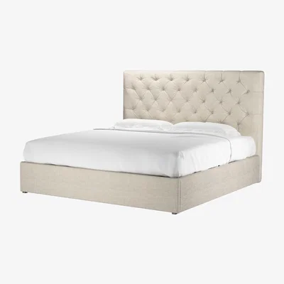 Sofa.com Rosalie 130cm Super King Ottoman Bed in Jasmine Silky Jacquard Weave