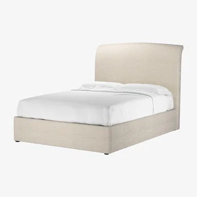 Sofa.com Thea Double Ottoman Bed in Jasmine Silky Jacquard Weave