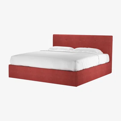 Sofa.com Avery 100cm Super King Ottoman Bed in Indian Summer Easy Cotton