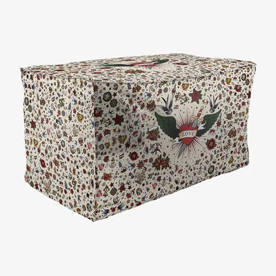 Amara PODEVACHE - Tattoo Ottoman - Beige