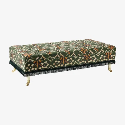 Amara MINDTHEGAP - Saray Ottoman - Zold Linen