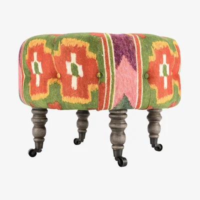 Amara MINDTHEGAP - Fez Tufted Stool - Erdely