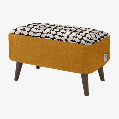 Barker and Stonehouse Orla Kiely Donegal Small Footstool | Barker & Stonehouse