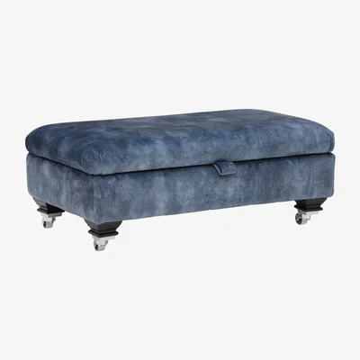 Barker and Stonehouse Kentwell Legged Ottoman