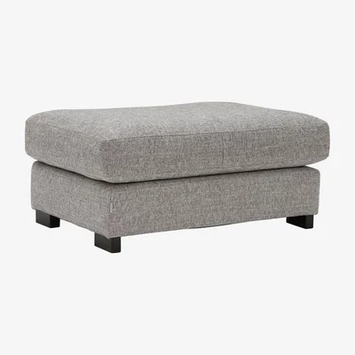 Barker and Stonehouse Milford Footstool, Vegas Zinc