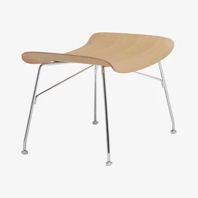 Barker and Stonehouse Kartell Smartwood Footstool, 776 | Barker & Stonehouse