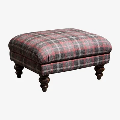 Barker and Stonehouse Harris Tweed Braemar Stool
