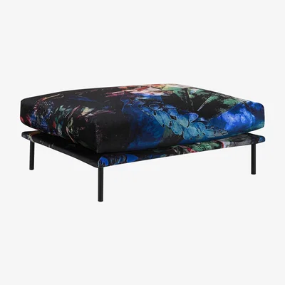 Barker and Stonehouse Timothy Oulton Studio Footstool Fabric | Barker & Stonehouse