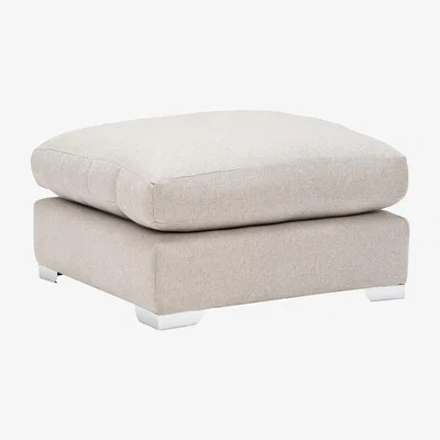 Barker and Stonehouse Floyd Combi Stool, Neutral Fabric | Barker & Stonehouse