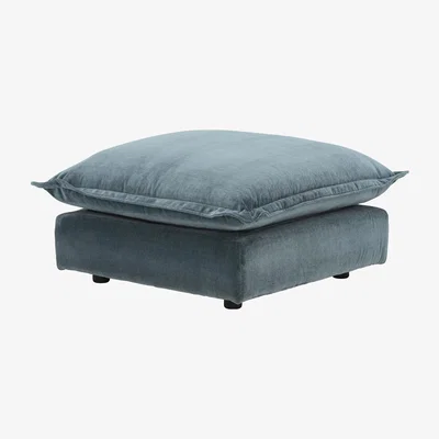 Barker and Stonehouse Odyssey Combi Stool, Blue Fabric | Barker & Stonehouse
