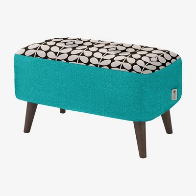 Barker and Stonehouse Orla Kiely Donegal Small Footstool, 776 | Barker & Stonehouse
