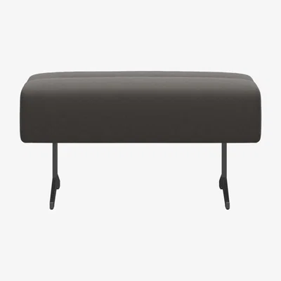 Barker and Stonehouse Stressless Stella Large Ottoman Quickship, Grey | Barker & Stonehouse